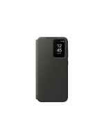 Samsung Coque arrière Smart View Wallet Galaxy S24 FE Noir