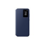 Samsung Coque arrière Smart View Wallet Galaxy S24 FE Bleu