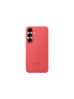 Samsung Coque arrière Silicone Galaxy S25+ Rouge