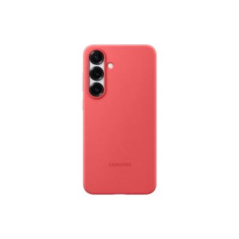 Samsung Coque arrière Silicone Galaxy S25+ Rouge