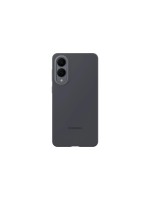 Samsung Coque arrière Silicone Galaxy S25 Edge Noir