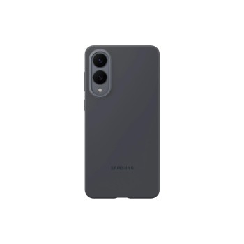 Samsung Coque arrière Silicone Galaxy S25 Edge Noir