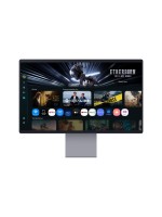 Samsung LS32FM900SUXEN, 32, silver, 3840x2160, OLED, SMART, CAM, AI, USB-C 90W