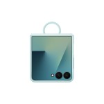 Samsung Coque arrière Ring Case pour Galaxy Z Flip7 Light Cyan