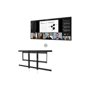 Samsung Ecran Public QP105DX y compris Peerless ACC-V1500X et SF680P Samsung Ecran Public QP105DX y compris Peerless ACC-V1500X et SF680P