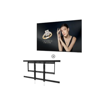 Samsung Ecran Public QH115FX y compris Peerless ACC-V1500X et SF680P Samsung Ecran Public QH115FX y compris Peerless ACC-V1500X et SF680P