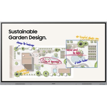 Samsung WE75FX Touch Professional Display, 75 UHD, 350cd/m2, 12/7 Betrieb, E-board