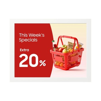 Samsung EM13DX Public Display, 13 QHD, E-Paper, 24/7 Betrieb