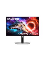 Samsung Moniteur Odyssey G80SH OLED, 4K UHD, 240 Hz, argent