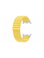 Samsung Bracelet Samsung Fabric pour Watch 9, taille S/M, jaune