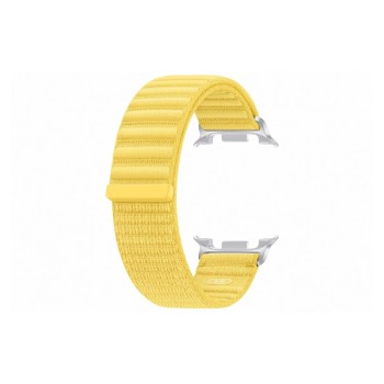 Samsung Bracelet Samsung Fabric pour Watch 9, taille S/M, jaune