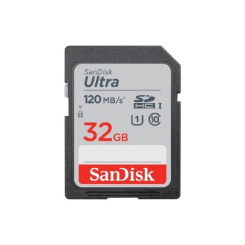 SanDisk SDHC Card Ultra 32GB, Lesen 120MB/s, UHS-I U1 , Class 10 SanDisk SDHC Card Ultra 32GB, Lesen 120MB/s, UHS-I U1 , Class 10