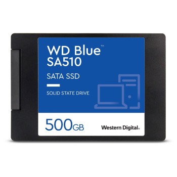 WD Blue SA510 500GB 2.5, SATA 6GB/s, 560MB/s (l), 510MB/s (s), 7mm WD Blue SA510 500GB 2.5, SATA 6GB/s, 560MB/s (l), 510MB/s (s), 7mm
