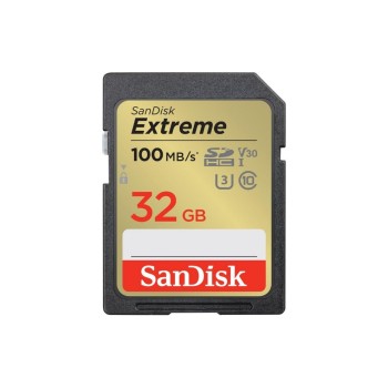 SanDisk SDHC Card Extreme 32GB, Lesen 100MB/s, Schreiben 60MB/s SanDisk SDHC Card Extreme 32GB, Lesen 100MB/s, Schreiben 60MB/s