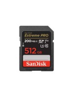 SanDisk SDXC Card Extreme Pro 512GB, Lesen 200MB/s, Schreiben 140MB/s