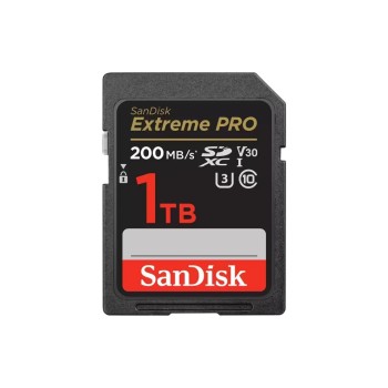 SanDisk SDXC Card Extreme Pro 1TB, Lesen 200MB/s, Schreiben 140MB/s SanDisk SDXC Card Extreme Pro 1TB, Lesen 200MB/s, Schreiben 140MB/s
