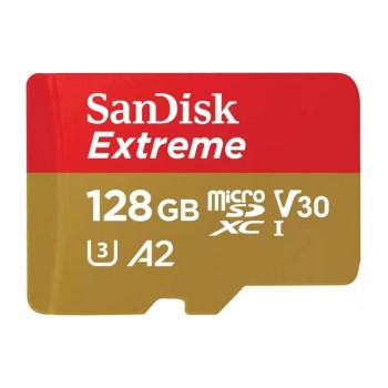 SanDisk microSDXC Card Extreme 128GB, Lesen 190MB/s, Schr. 90MB/s, inkl. Adapter SanDisk microSDXC Card Extreme 128GB, Lesen 190MB/s, Schr. 90MB/s, inkl. Adapter