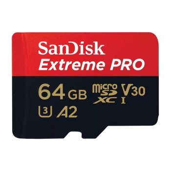SanDisk microSDXC Card Extreme Pro 64GB, Lesen 200MB/s, Schr. 90MB/s, inkl. Adapter SanDisk microSDXC Card Extreme Pro 64GB, Lesen 200MB/s, Schr. 90MB/s, inkl. Adapter