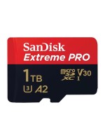 SanDisk microSDXC Card Extreme Pro 1TB, Lesen 200MB/s, Schr. 140MB/s, inkl. Adapter