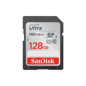 SanDisk SDXC Card Ultra 128GB, Lesen 140MB/s, UHS-I U1 , Class 10 SanDisk SDXC Card Ultra 128GB, Lesen 140MB/s, UHS-I U1 , Class 10