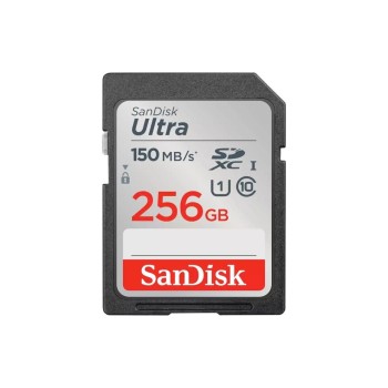 SanDisk SDXC Card Ultra 256GB, Lesen 150MB/s, UHS-I U1 , Class 10 SanDisk SDXC Card Ultra 256GB, Lesen 150MB/s, UHS-I U1 , Class 10