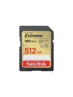 SanDisk SDXC Card Extreme 512GB, Lesen 180MB/s, Schreiben 130MB/s