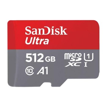 SanDisk microSDXC Card Ultra 512GB, UHS-I U1, Lesen 150MB/s, inkl. SD-Adapter SanDisk microSDXC Card Ultra 512GB, UHS-I U1, Lesen 150MB/s, inkl. SD-Adapter