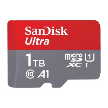 SanDisk microSDXC Card Ultra 1TB, UHS-I U1, Lesen 150MB/s, inkl. SD-Adapter SanDisk microSDXC Card Ultra 1TB, UHS-I U1, Lesen 150MB/s, inkl. SD-Adapter