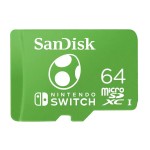 SanDisk microSDXC Card Nintendo Switch 64GB, Yoshi,U3, read 100MB/sec, write 60MB/s