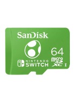SanDisk microSDXC Card Nintendo Switch 64GB, Yoshi,U3, read 100MB/sec, write 60MB/s