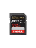 SanDisk SDXC Card Extreme PRO UHS-II 512GB, read 280MB/sec, write 150MB/s