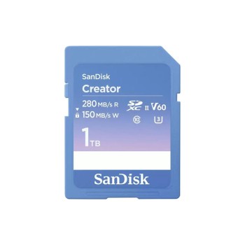 SanDisk Creator SDXC Card 1TB, UHS-II, lesen 280MB/sec, schreiben 150MB/s SanDisk Creator SDXC Card 1TB, UHS-II, lesen 280MB/sec, schreiben 150MB/s