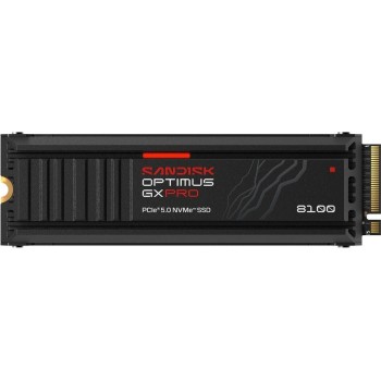SanDisk Optimus GX PRO 8100 2TB Heatsink, M.2 2280, NVMe PCIe5.0 x4, 14900/14000 MB/s SanDisk Optimus GX PRO 8100 2TB Heatsink, M.2 2280, NVMe PCIe5.0 x4, 14900/14000 MB/s