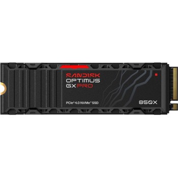 SanDisk Optimus GX PRO 850X 2TB Heatsink, NVMe, M.2 2280, 7300MB/s (l), 6600MB/s (s)