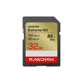 SanDisk SDHC Card Extreme GO 32GB, Lesen 100MB/s, Schreiben 60MB/s SanDisk SDHC Card Extreme GO 32GB, Lesen 100MB/s, Schreiben 60MB/s