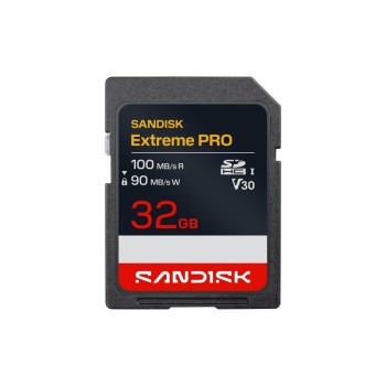 SanDisk SDHC Card Extreme PRO 32GB, Lesen 100MB/s, Schreiben 90MB/s SanDisk SDHC Card Extreme PRO 32GB, Lesen 100MB/s, Schreiben 90MB/s