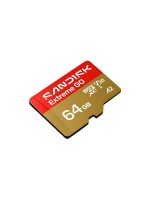 SanDisk microSDXC Card Extreme GO 64GB, Lesen 170MB/s, Schr. 80MB/s, inkl. Adapter