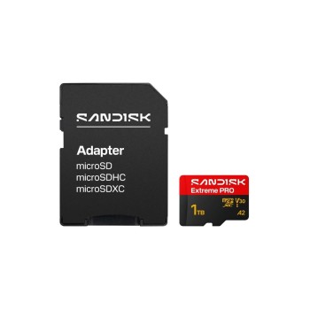 SanDisk microSDXC Card Extreme PRO 1TB, Lesen 250MB/s, Schr. 170MB/s, inkl. Adpt. SanDisk microSDXC Card Extreme PRO 1TB, Lesen 250MB/s, Schr. 170MB/s, inkl. Adpt.