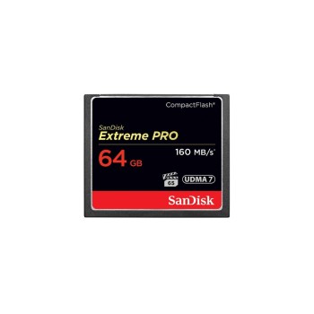 CF Card 64GB SanDisk, Extreme Pro 1067x, 160MB/sec, UDMA