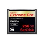 CF Card 256GB SanDisk, Extreme Pro 1067x, 160MB/sec, UDMA