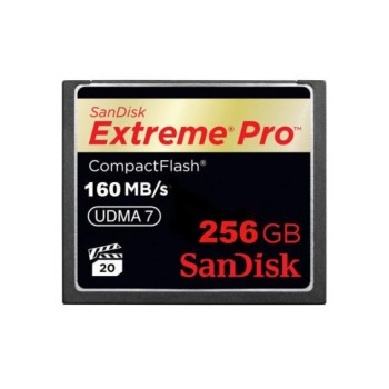 CF Card 256GB SanDisk, Extreme Pro 1067x, 160MB/sec, UDMA