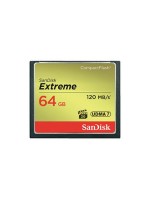 CF Card 64GB SanDisk, Extreme 800x, 120MB/sec, UDMA