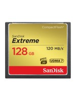 CF Card 128GB SanDisk, Extreme 800x, 120MB/sec, UDMA