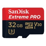 SanDisk Carte microSDHC Extreme Pro UHS-I V30 32 GB