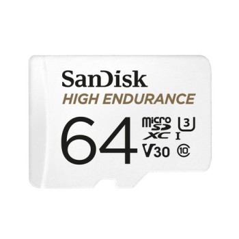 SanDisk microSDXC Card 64GB High Endurance, U3, V30, bis zu 5000h Full HD/4K Aufnahme SanDisk microSDXC Card 64GB High Endurance, U3, V30, bis zu 5000h Full HD/4K Aufnahme