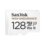 SanDisk Carte microSDXC High Endurance UHS-I 128 GB