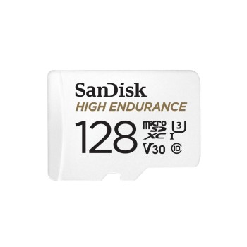 SanDisk microSDXC Card 128GB High Endurance, U3, V30, bis zu 10000h Full HD/4K Aufnahme SanDisk microSDXC Card 128GB High Endurance, U3, V30, bis zu 10000h Full HD/4K Aufnahme