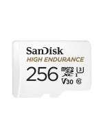 SanDisk microSDXC Card 256GB High Endurance, U3, V30, bis zu 20000h Full HD/4K Aufnahme