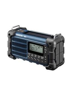 Radio de survie Sangean MMR-99DAB+ Bleu, DAB+ et FM, solaire et accu