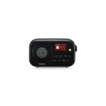 Sangean DPR-42BT Black-Black, DAB+/FM-Radio, 40 Senderspeicher, 4x AA